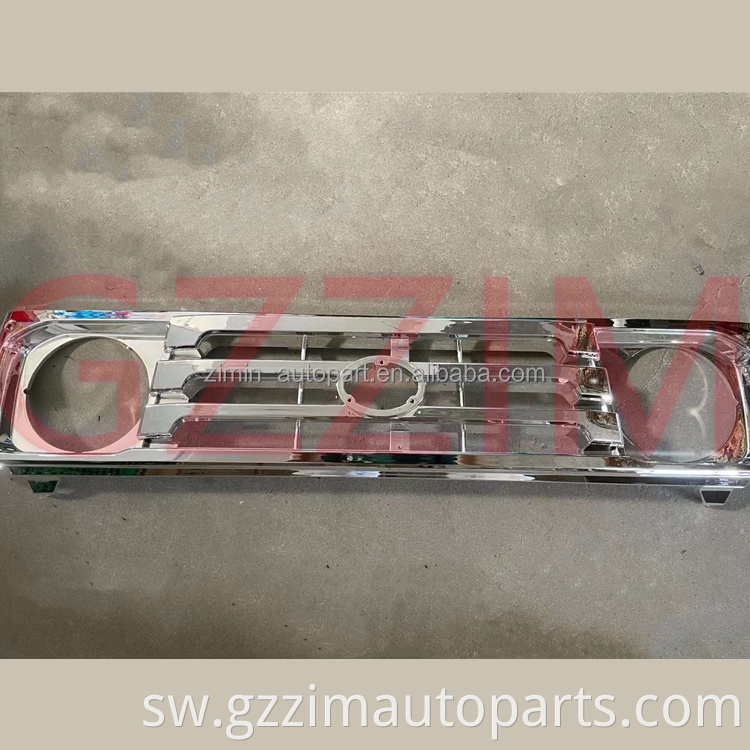 Black ABS Plastiki Front Grille Front Bumper Grille kwa FJ79 FJ70 FJ75